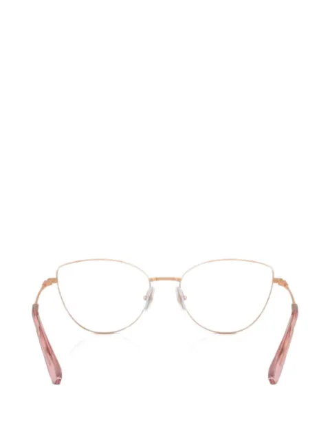 Swarovski cat-eye frame glasses