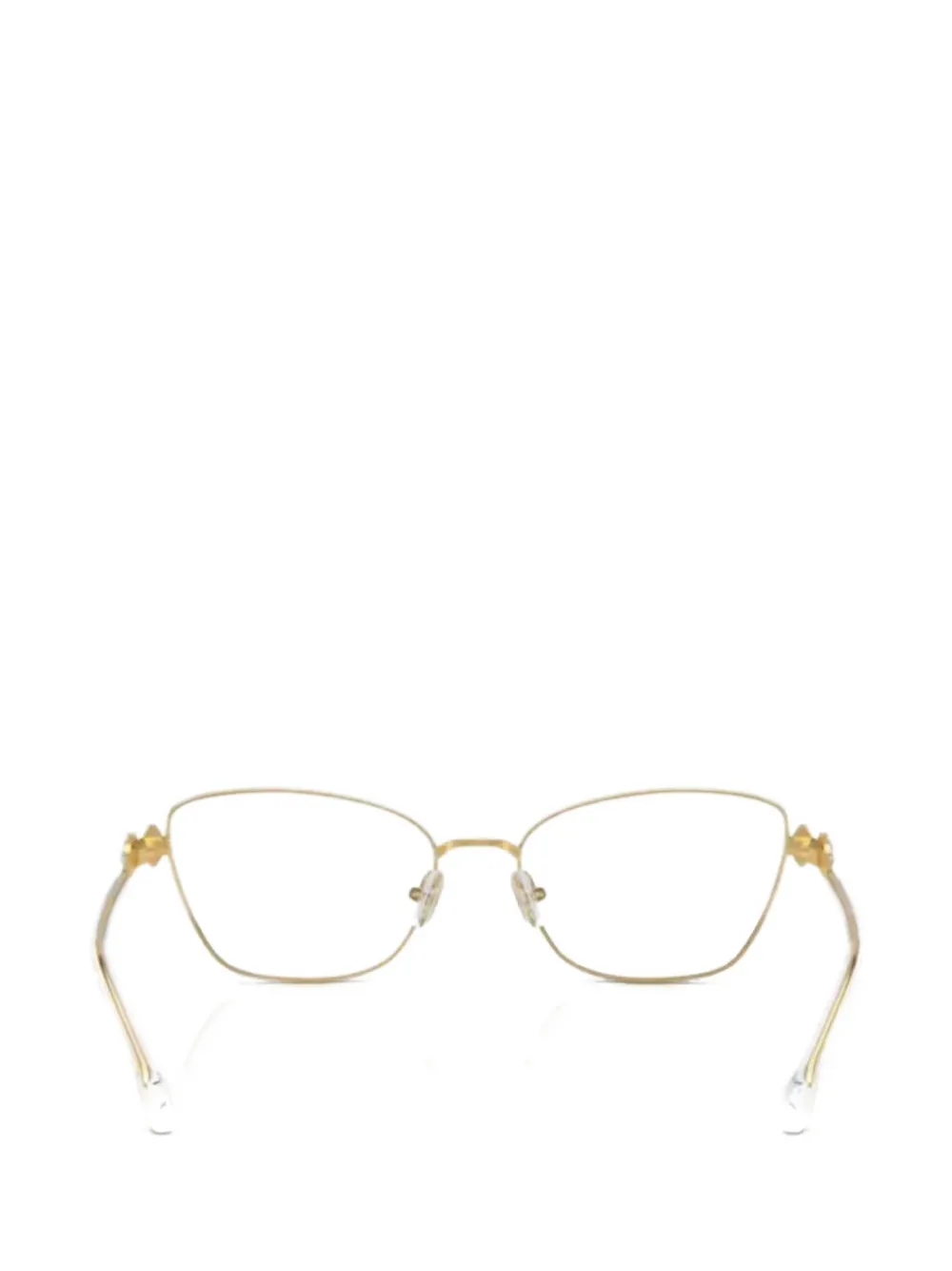 Swarovski Eyewear lunettes de vue à monture papillon - Or Swarovski Eyewear lunettes de vue à monture papillon - Or