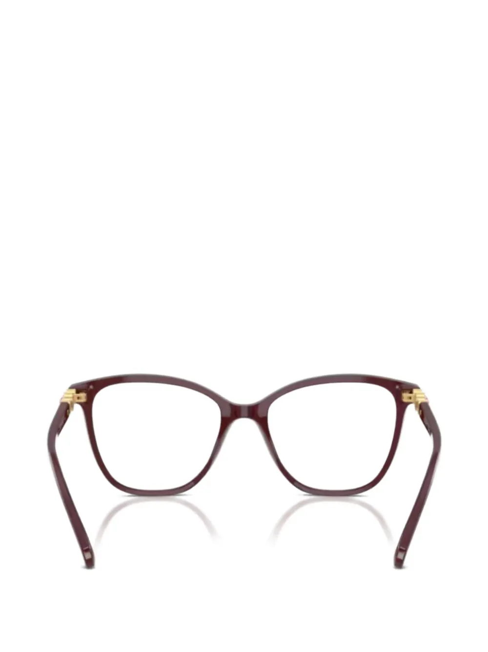 Swarovski Eyewear crystal-embellished glasses - Rosso