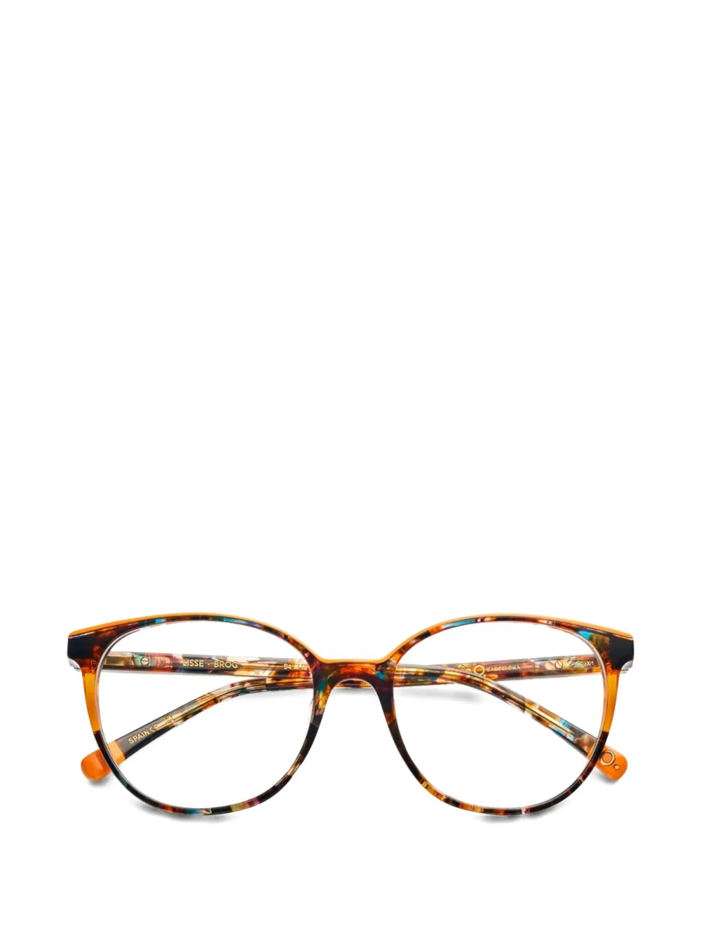 Etnia Barcelona Lisse round-frame glasses - Arancione