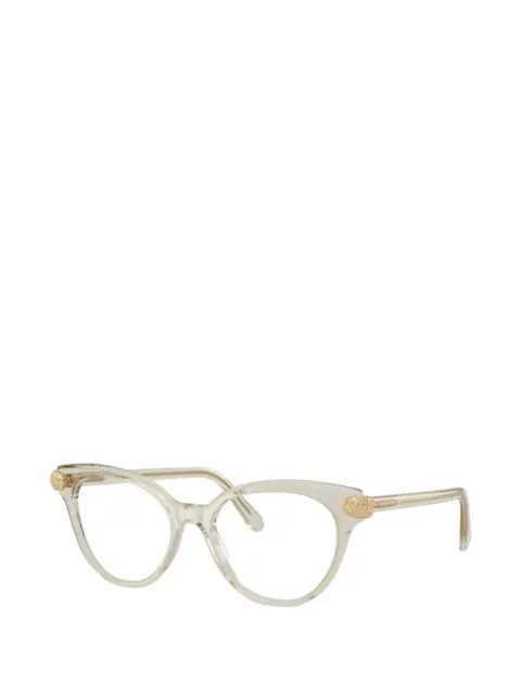 Swarovski crystal-embellished cat-eye glasses