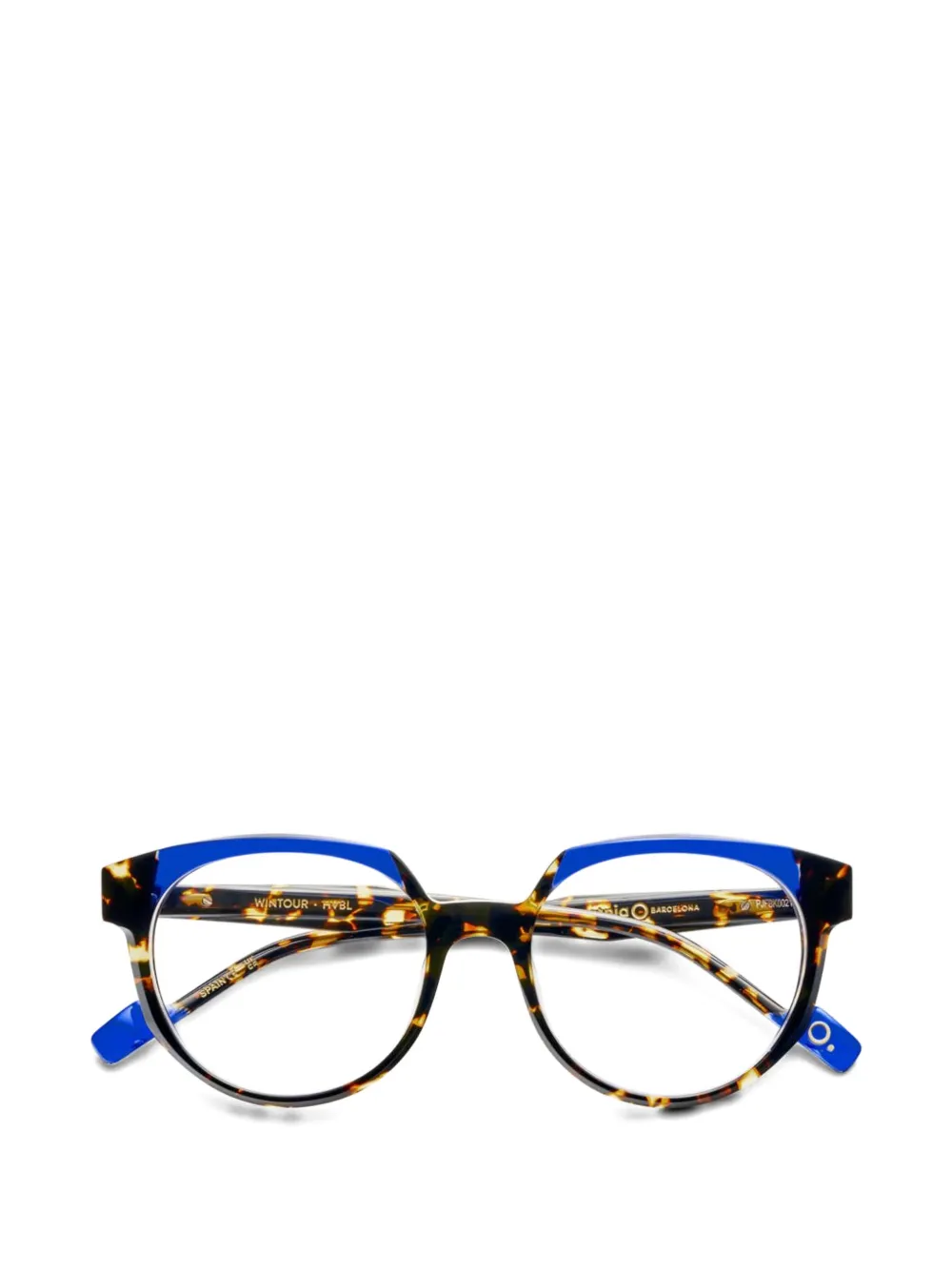 Etnia Barcelona Wintour geometric-frame glasses - Marrone