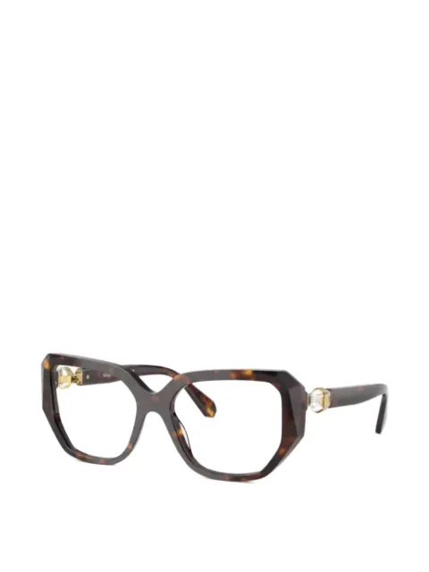 Swarovski square-frame glasses