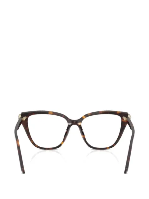 Swarovski crystal-embellished cat-eye glasses