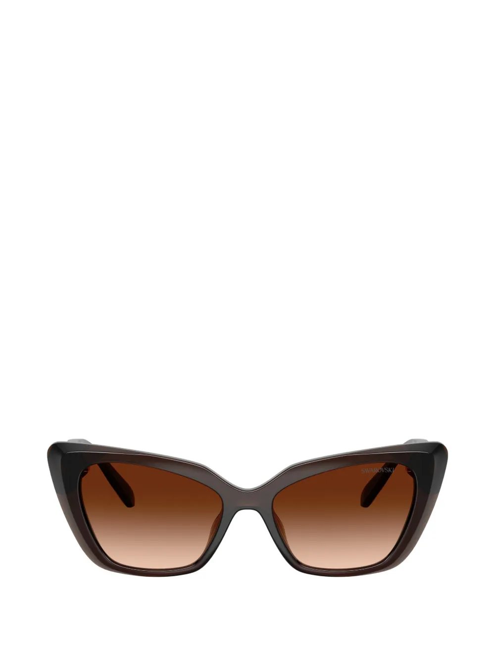 Swarovski Eyewear crystal-embellished cat-eye sunglasses - Marrone