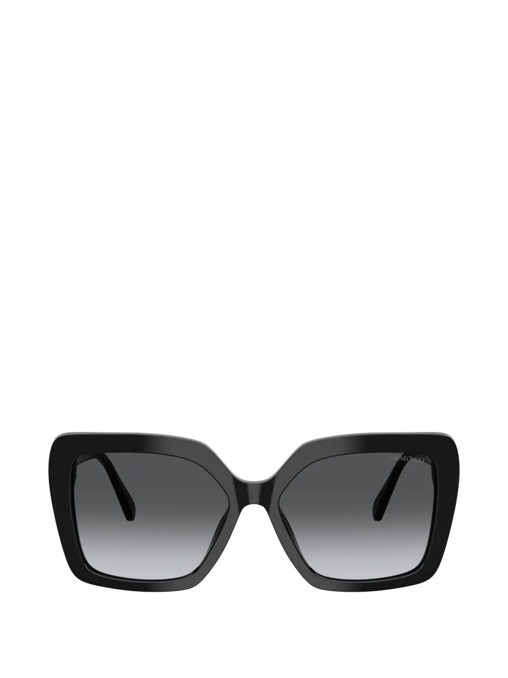 Swarovski Eyewear crystal-embellished square-frame sunglasses - Nero