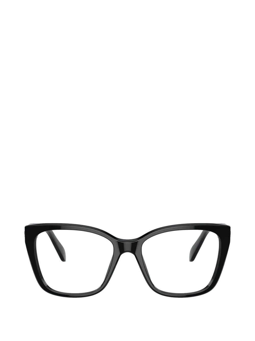Swarovski Eyewear crystal-embellished cat-eye frame glasses - Nero