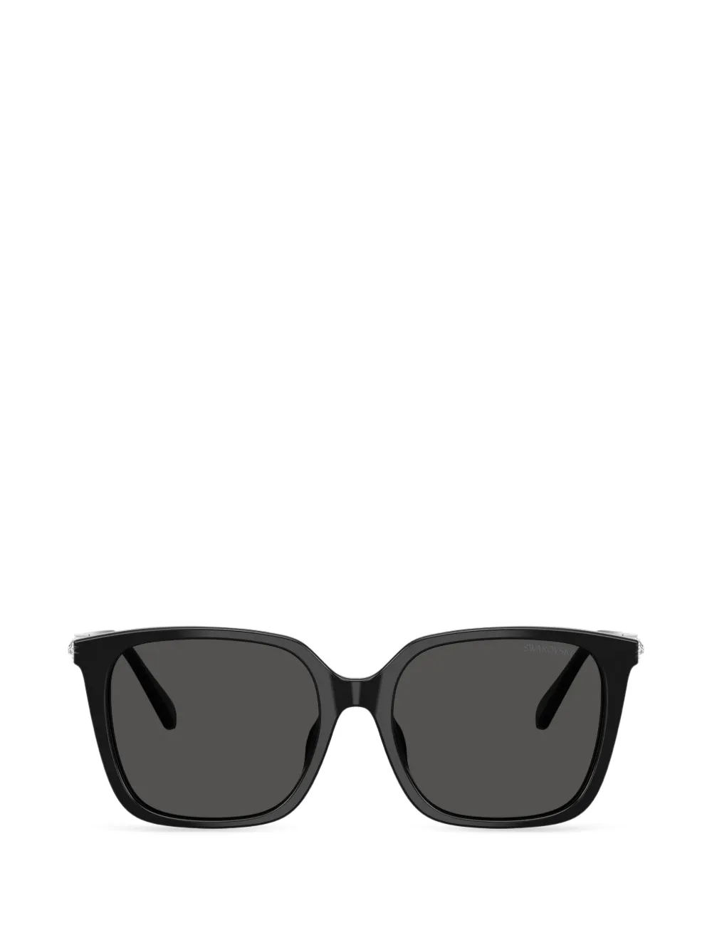 Swarovski Eyewear crystal-embellished square-frame sunglasses - Schwarz
