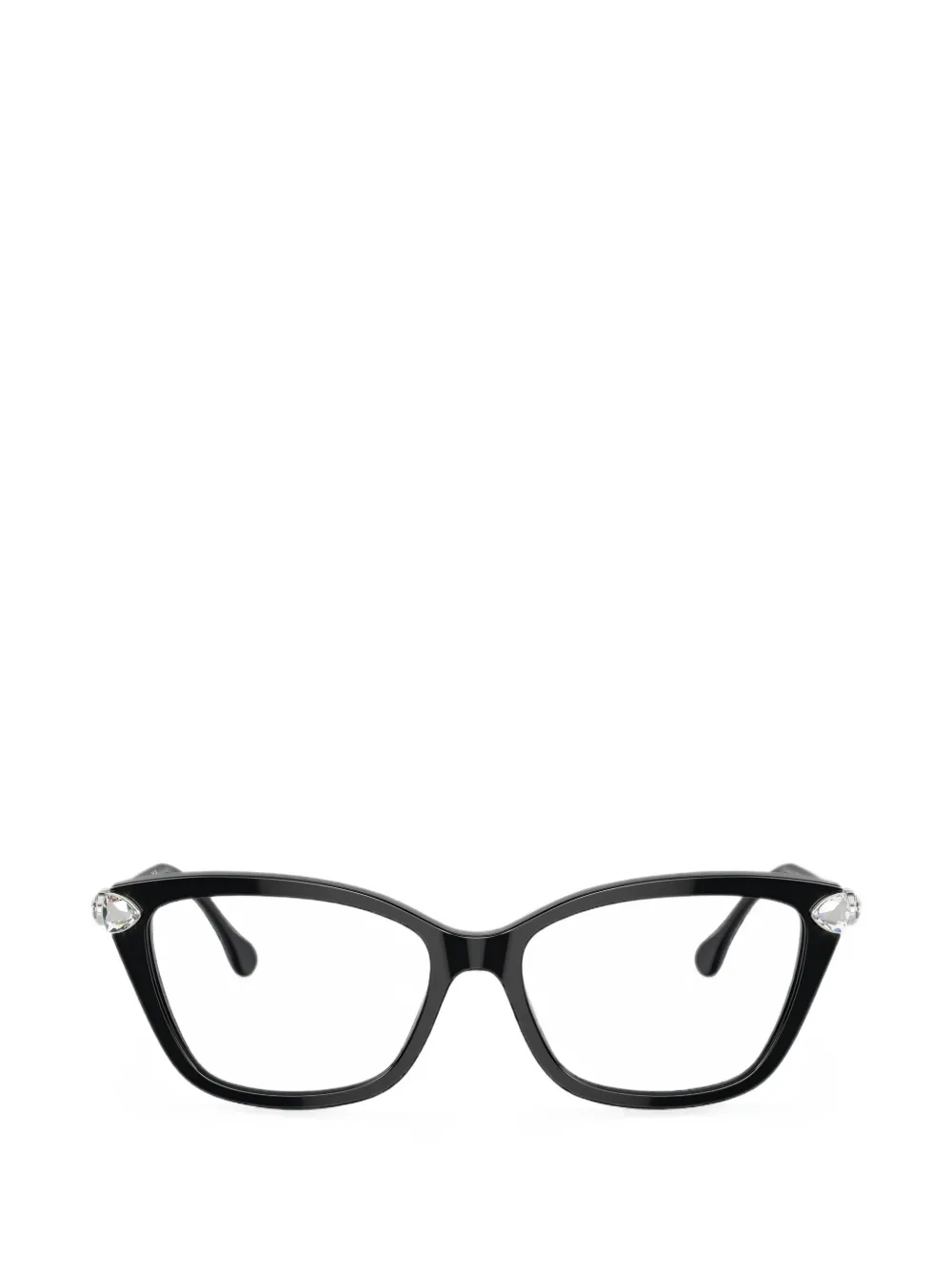 Swarovski Eyewear lunettes de vue à monture papillon - Noir Swarovski Eyewear lunettes de vue à monture papillon - Noir