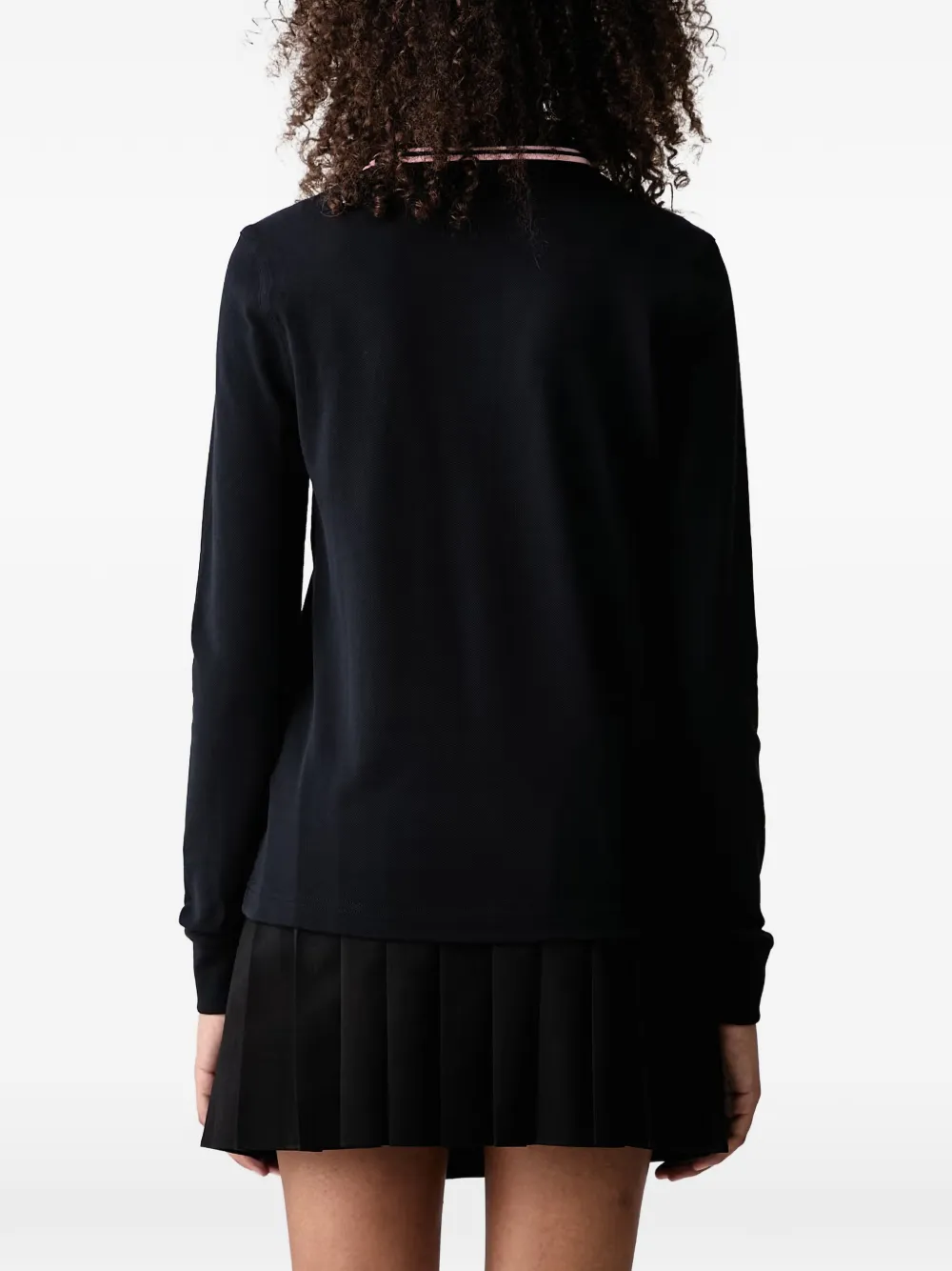 Fred Perry Poloshirt met lange mouwen Blauw