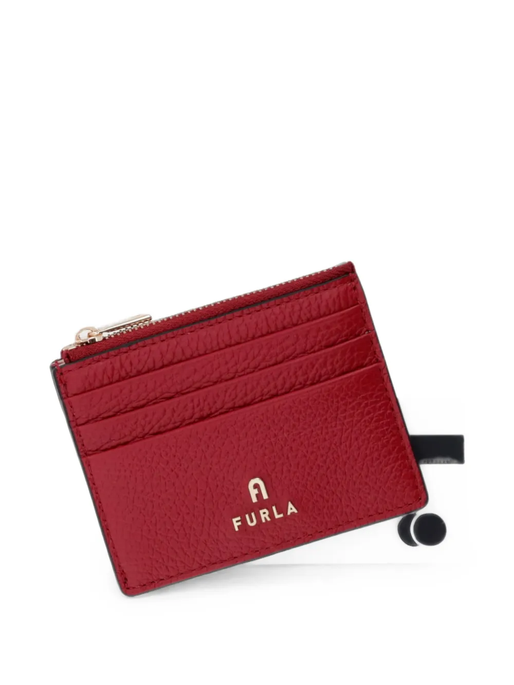 Furla Leren pasjeshouder Rood