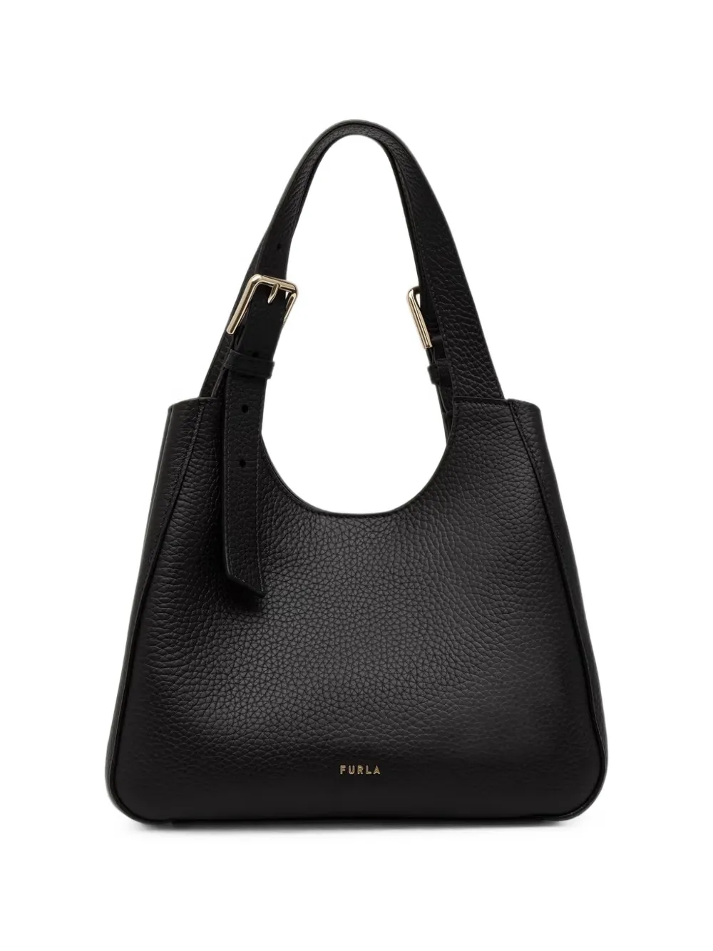 Furla grained-leather tote bag