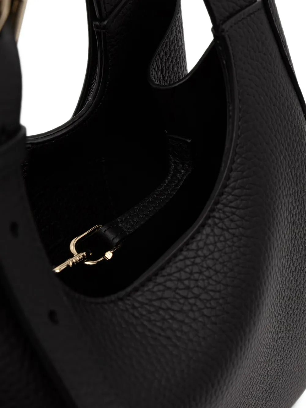 Furla Shopper van bewerkt leer Zwart