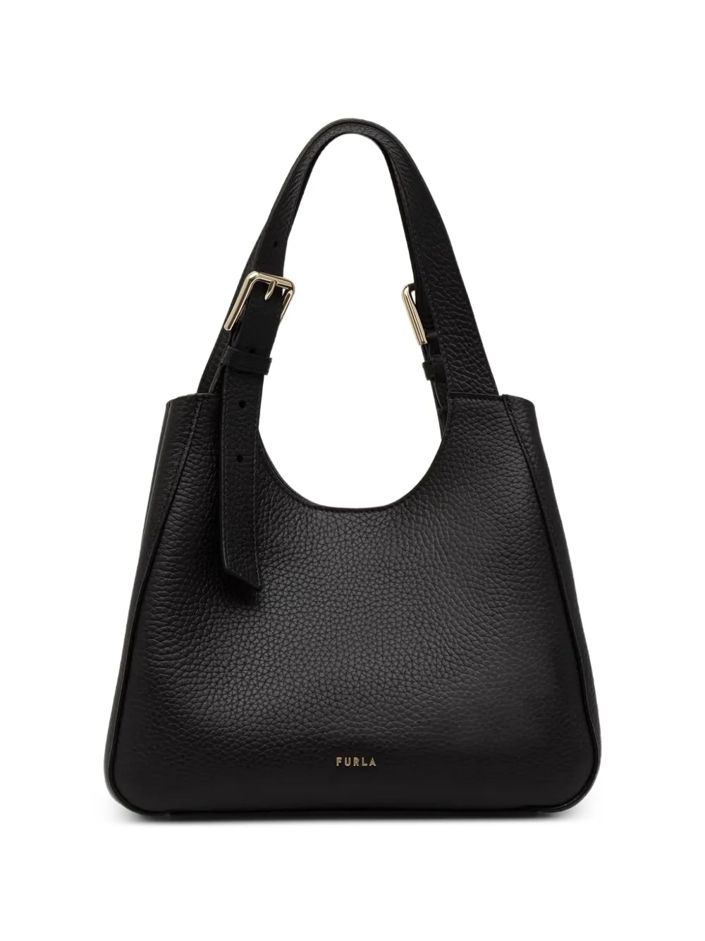 Furla grained-leather tote bag - Nero