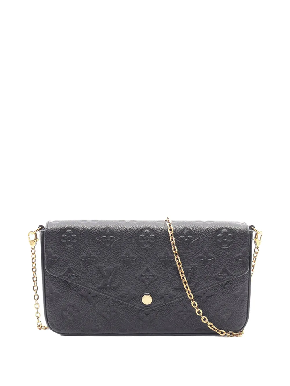 Louis Vuitton Pre-Owned 2018 Monogram Empreinte Pochette Felicie crossbody bag - Nero