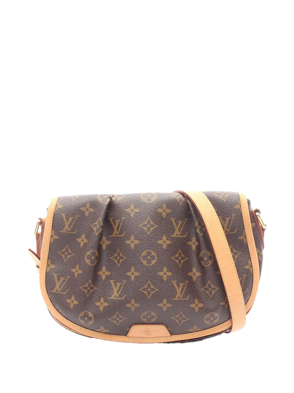 Louis Vuitton Pre-Owned 2011 Monogram Menilmontant PM Umhängetasche - Braun