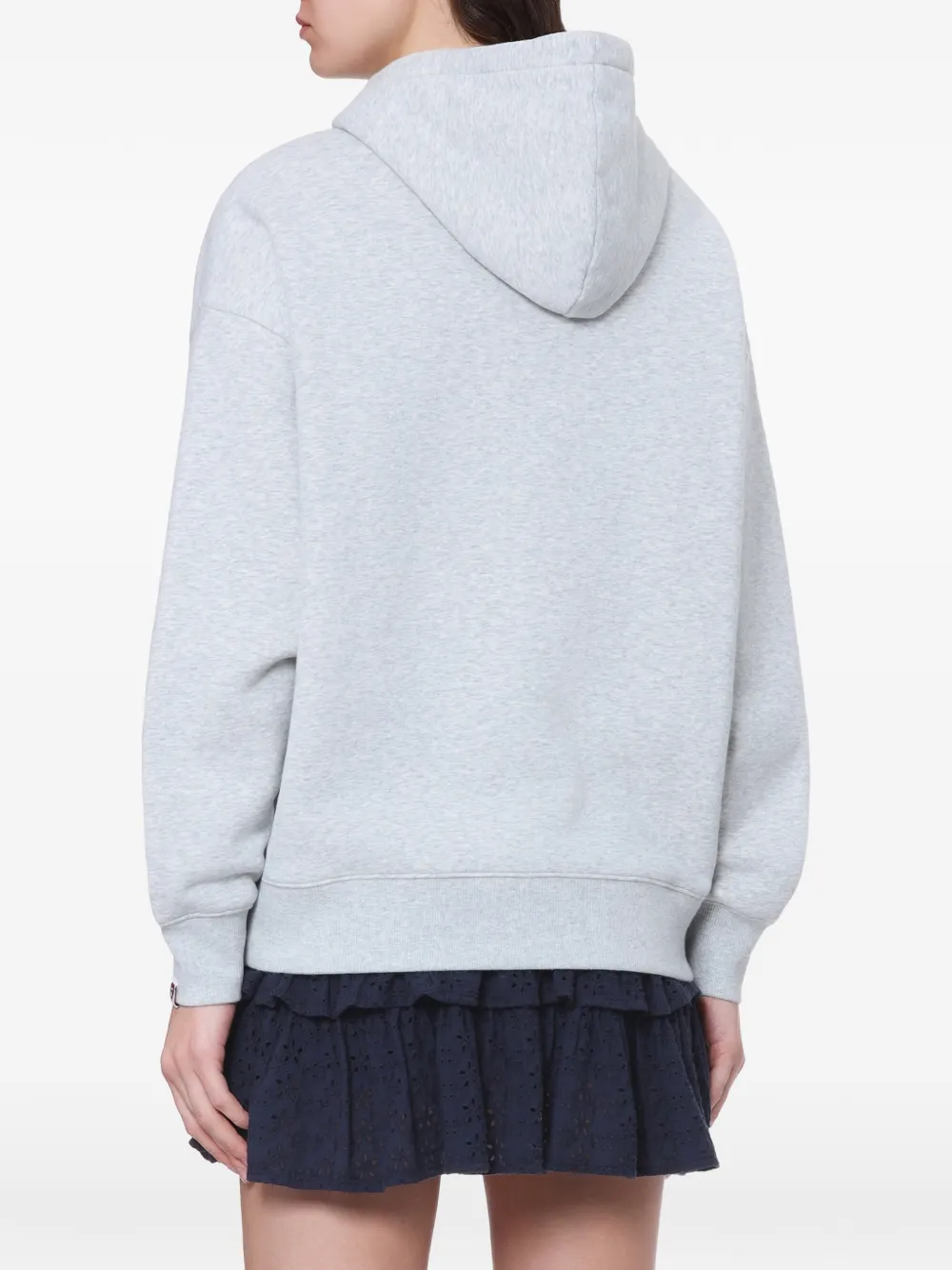APEE™ by *A BATHING APE Hoodie met logoprint en rits Grijs