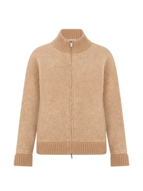 Fedeli zip-up high-neck cardigan