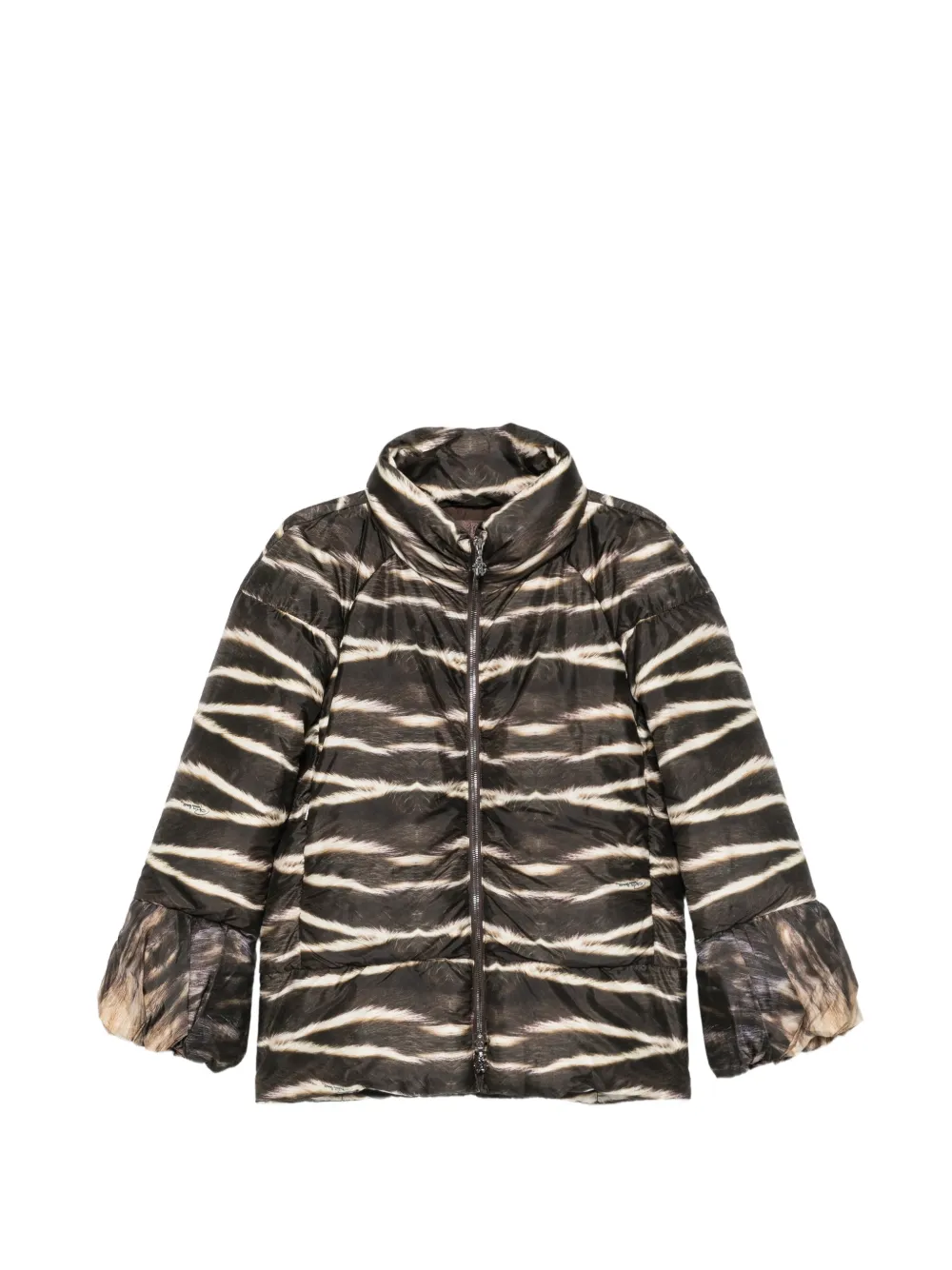 Roberto Cavalli Vintage doudoune à imprimé animalier (années 2000) - Marron Roberto Cavalli Vintage doudoune à imprimé animalier (années 2000) - Marron