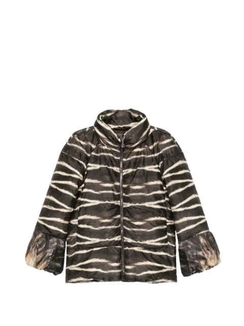Roberto Cavalli Vintage doudoune à imprimé animalier (années 2000)