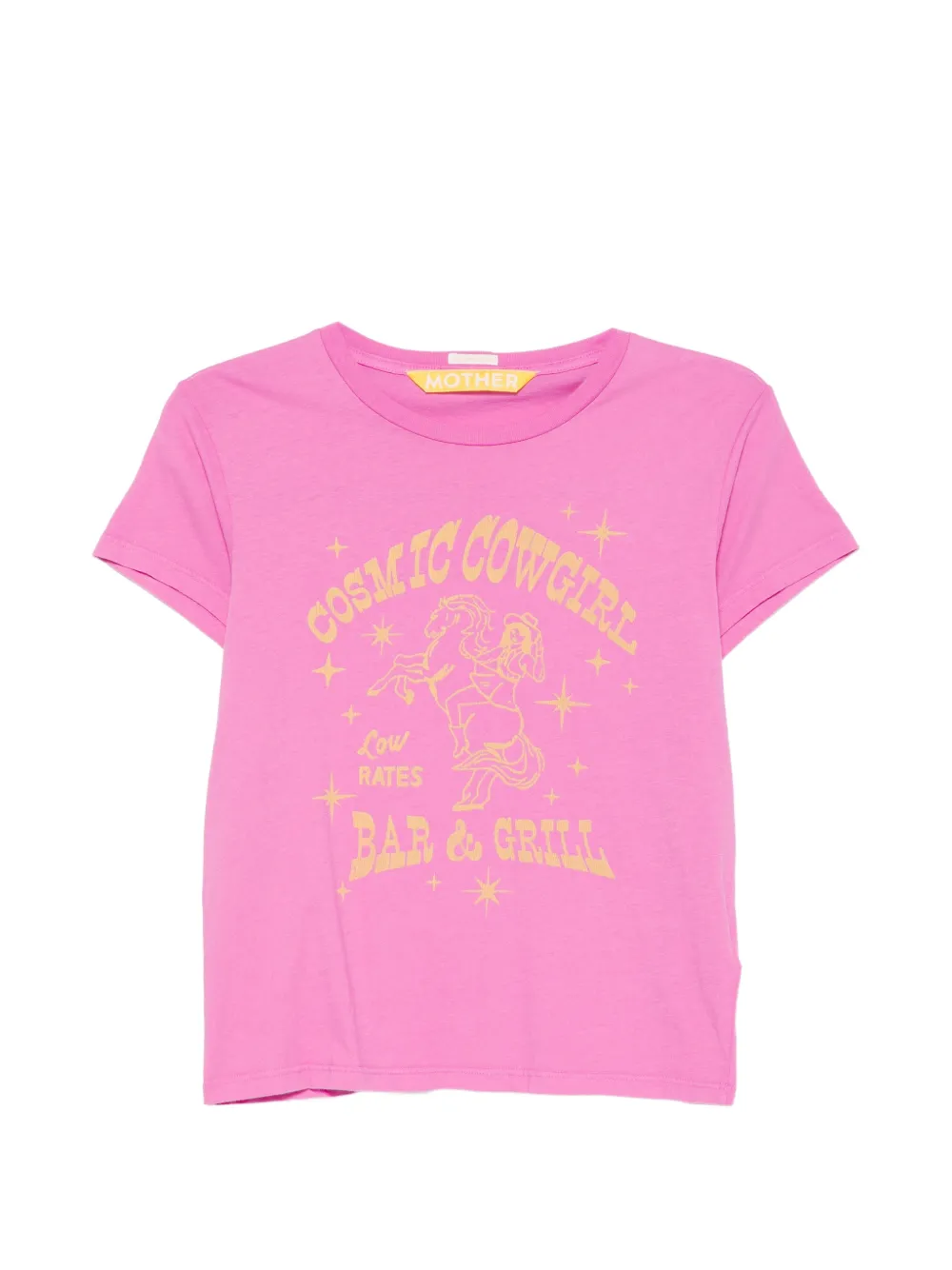 MOTHER t-shirt à imprimé graphique - Rose