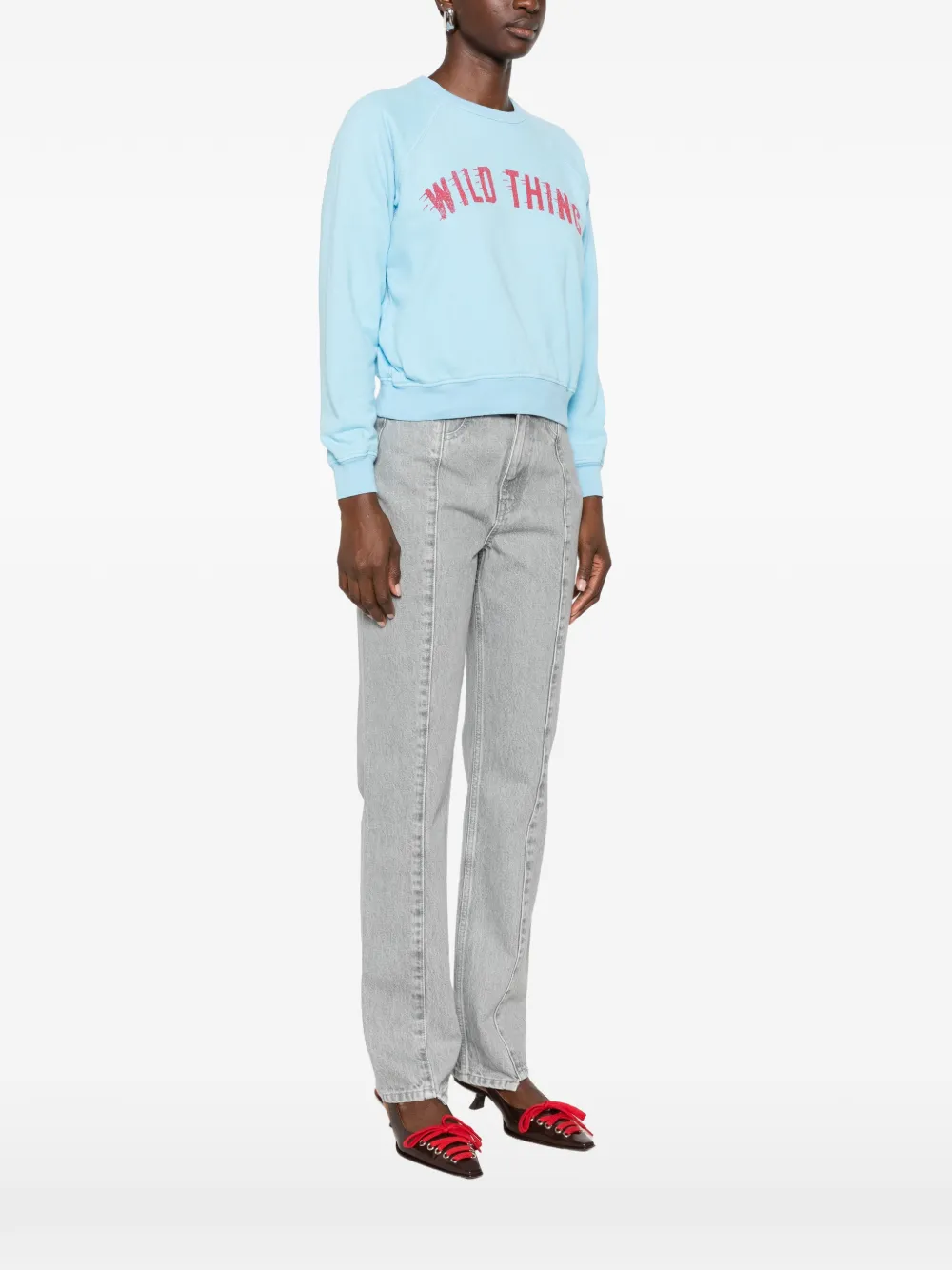 MOTHER The Concert sweatshirt Blauw