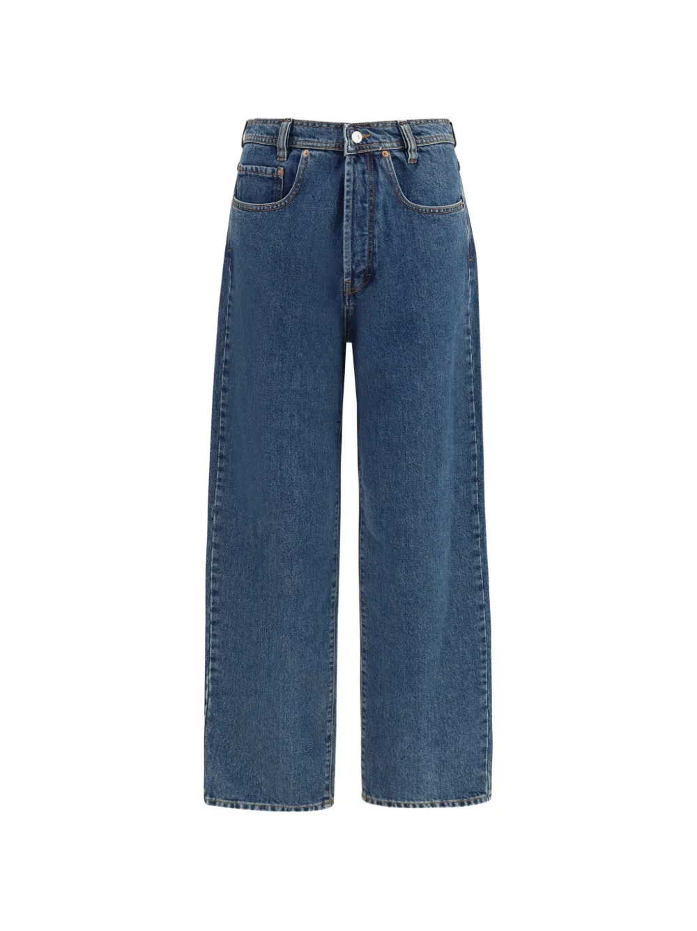 Magliano logo-patch belt-loop jeans