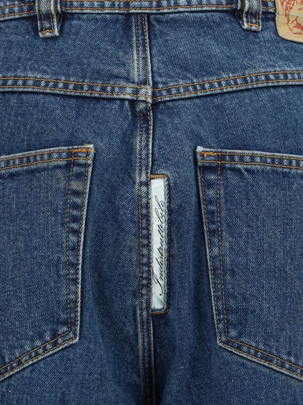 Magliano logo-patch belt-loop jeans Blauw