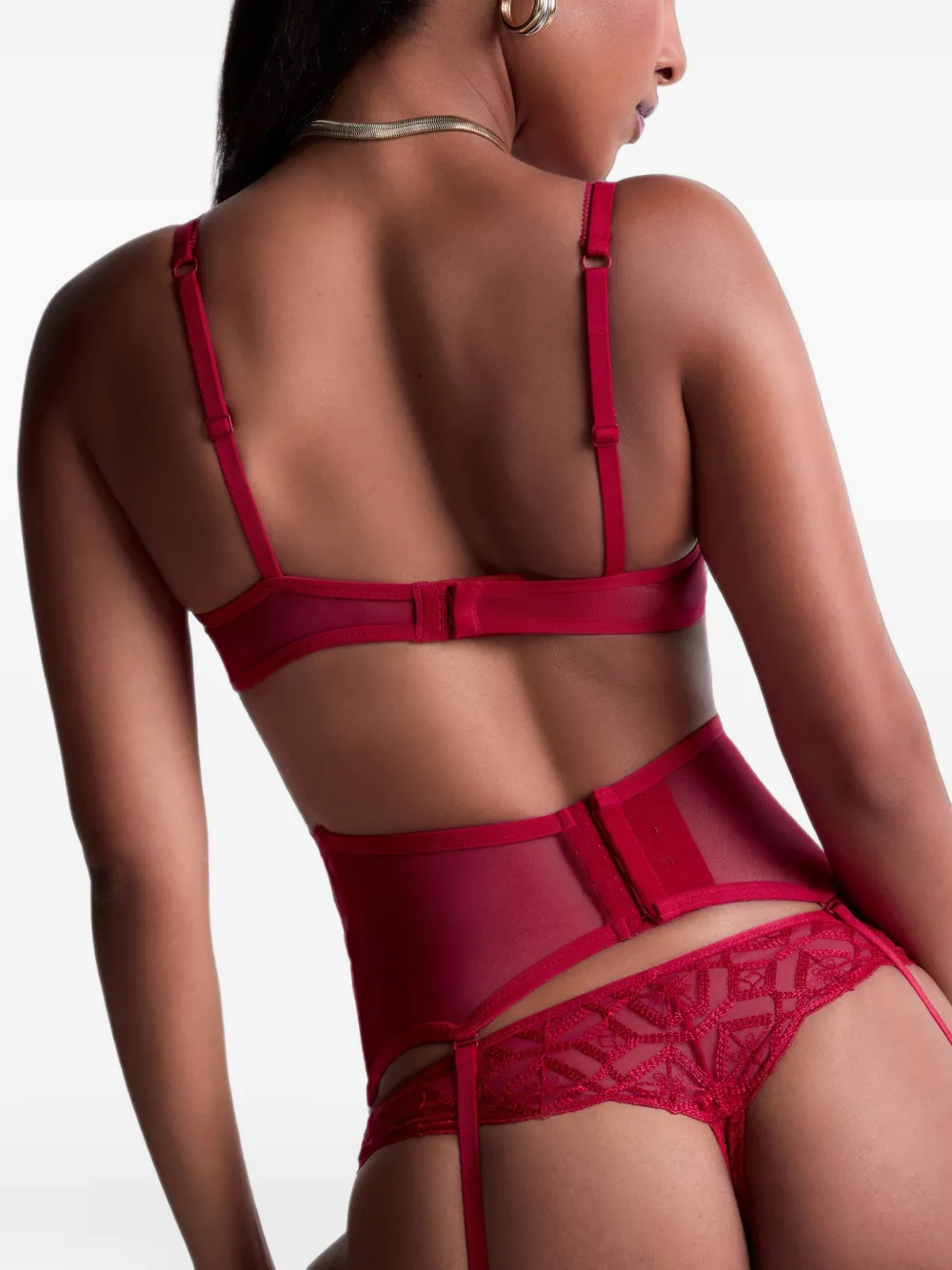 Aubade Sense Of Illusion tailleband Rood