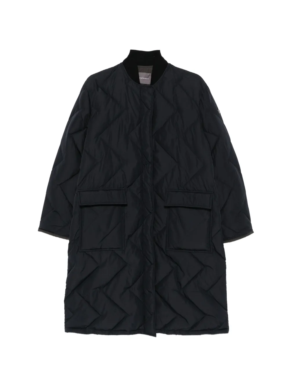 Lorena Antoniazzi quilted padded coat Blauw