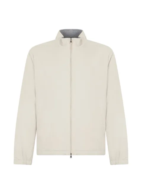 Fedeli zip-up high-neck jacket