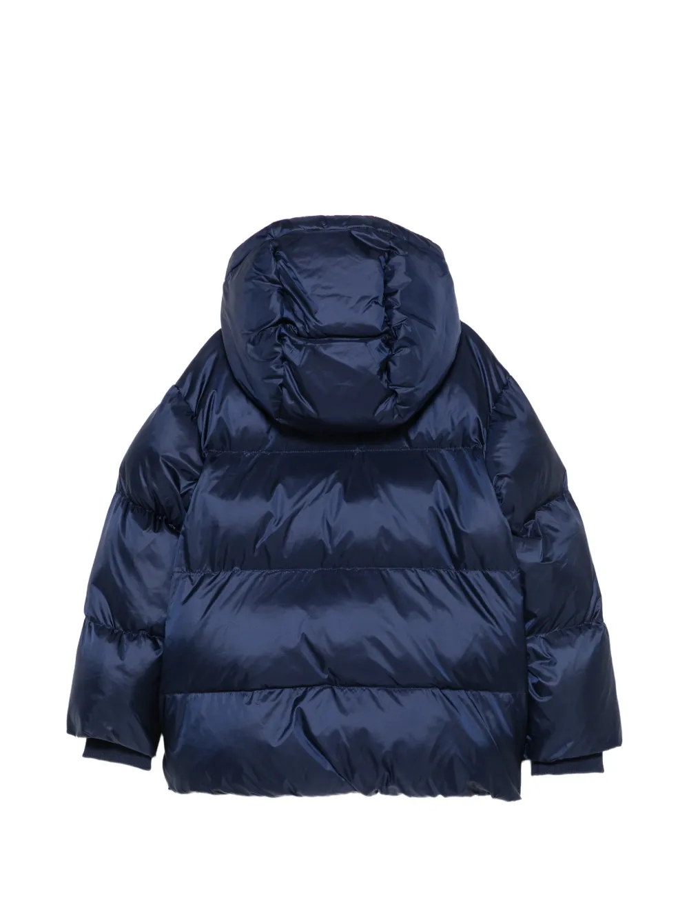 Moschino Kids Teddy Bear gewatteerd jack Blauw