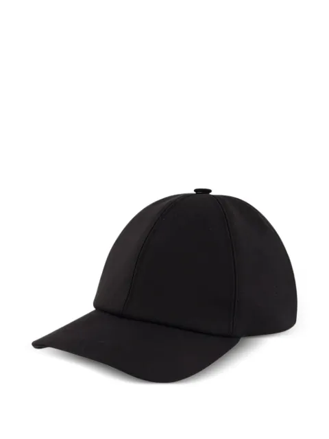 Fendi Kids Cappello da baseball con applicazione logo