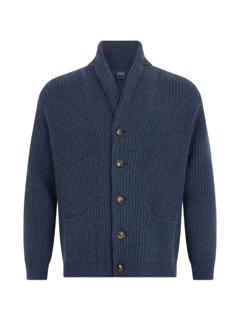 Fedeli ribbed-knit cashmere cardigan