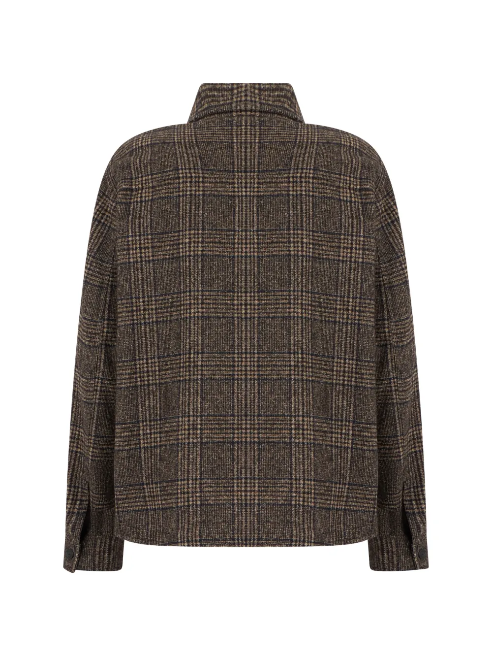 Fedeli plaid-check button-up jacket Bruin