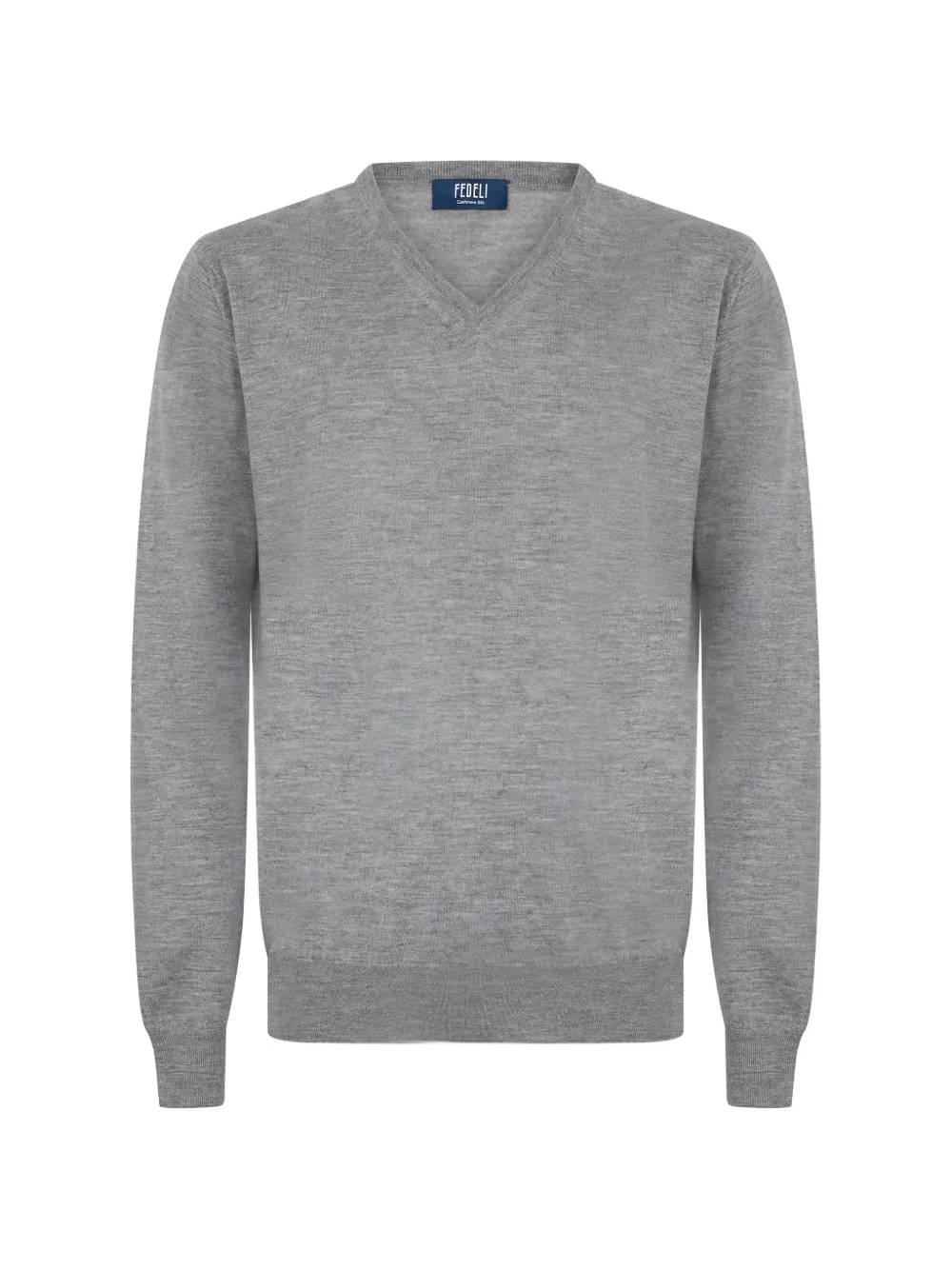 Fedeli V-neck knitted T-shirt · 54