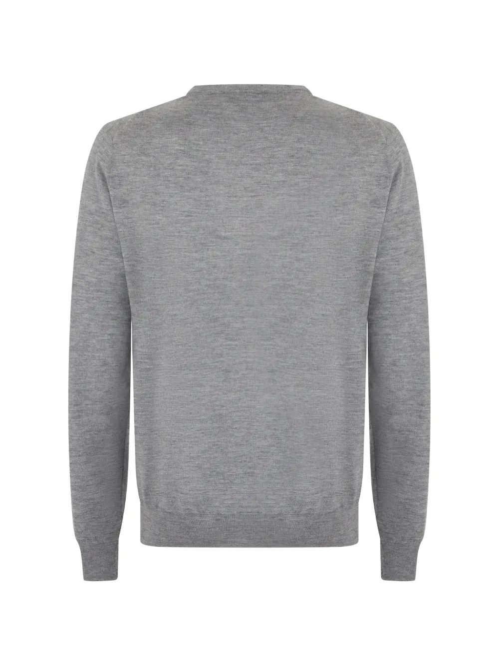 Fedeli T-shirt met V-hals Grijs