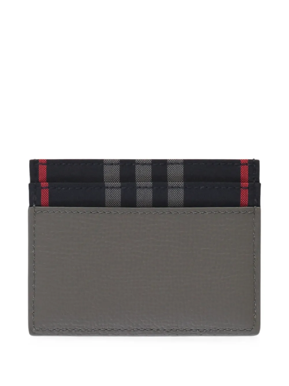 Burberry Geruite portemonnee Grijs
