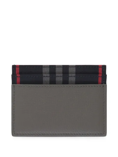 Burberry check-print wallet