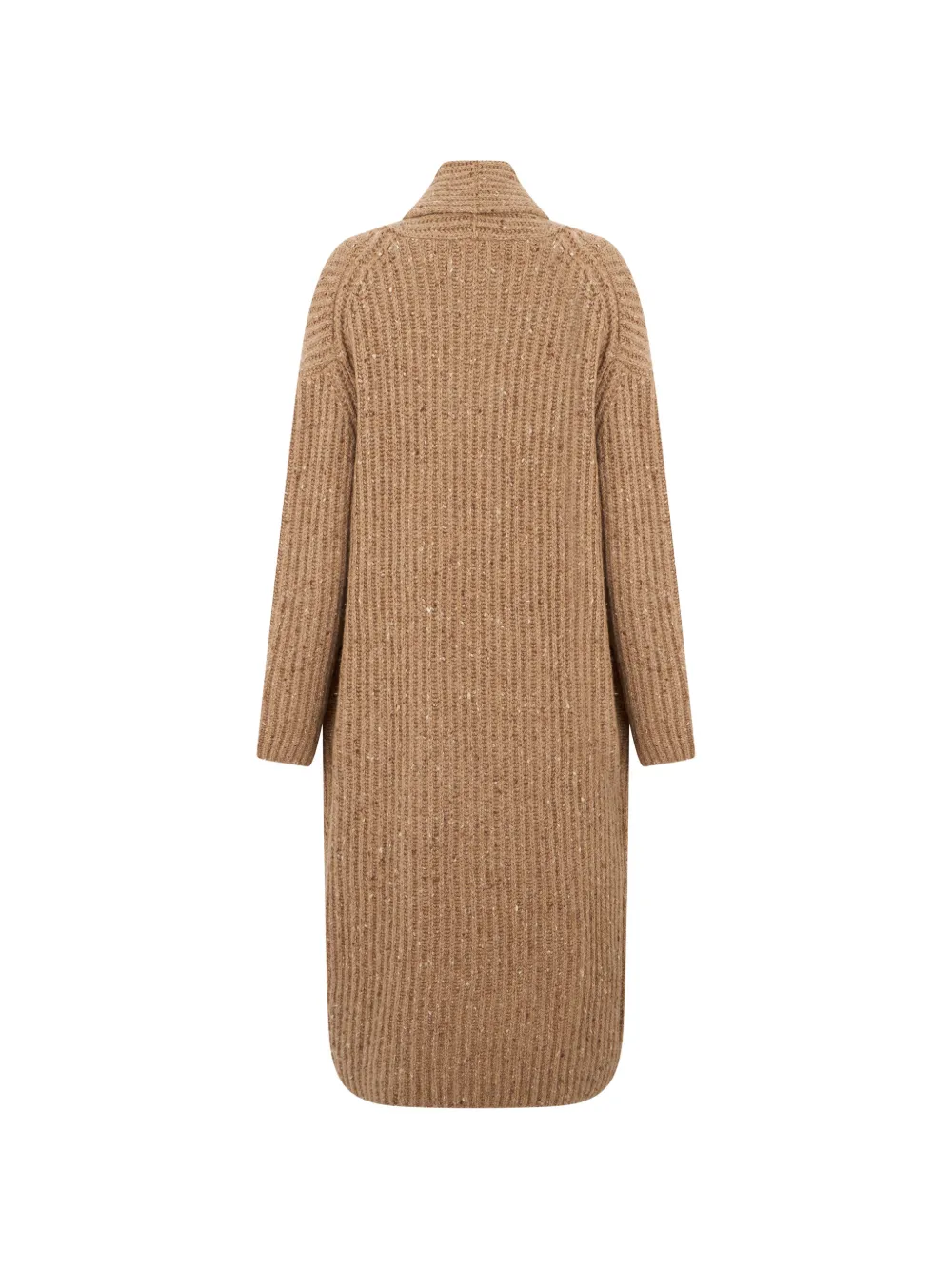 Fedeli ribbed-knit cashmere cardigan Bruin