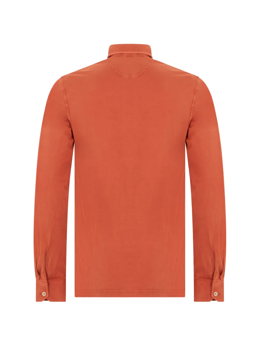 Fedeli Poloshirt met lange mouwen Oranje