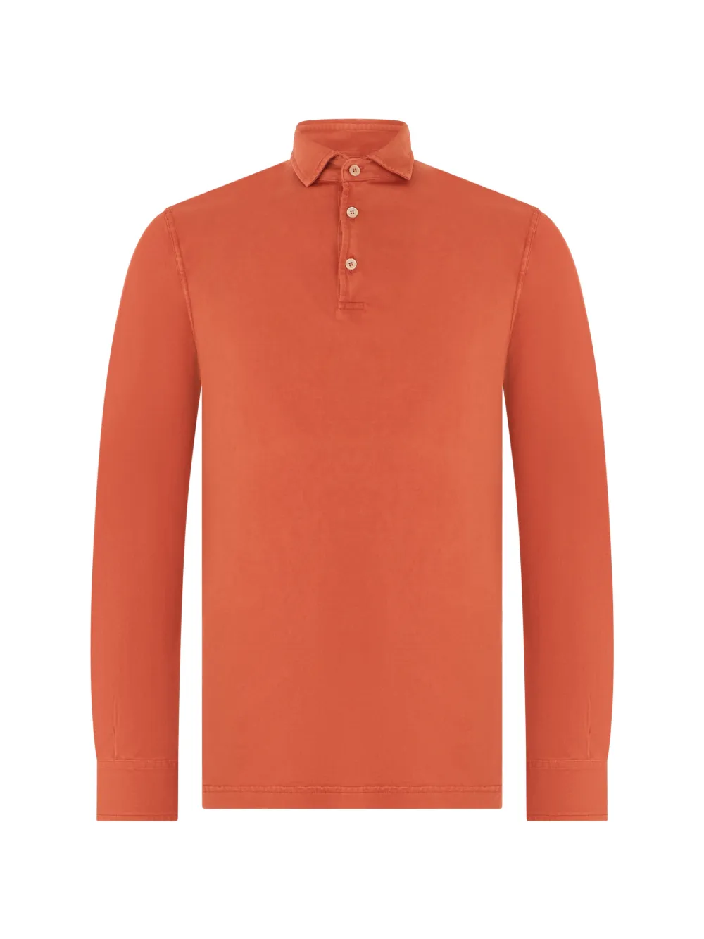 Fedeli long-sleeve polo shirt
