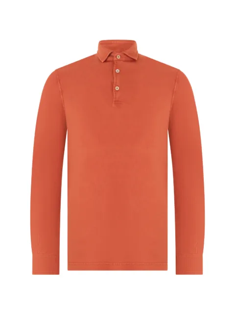 Fedeli long-sleeve polo shirt