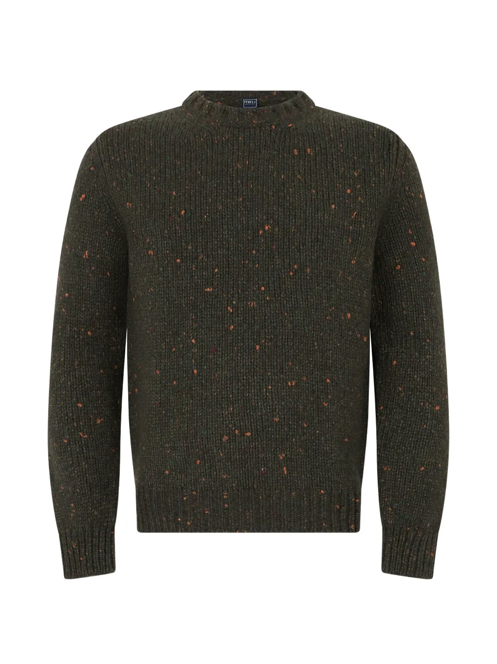Fedeli flecked-knit crew-neck sweater