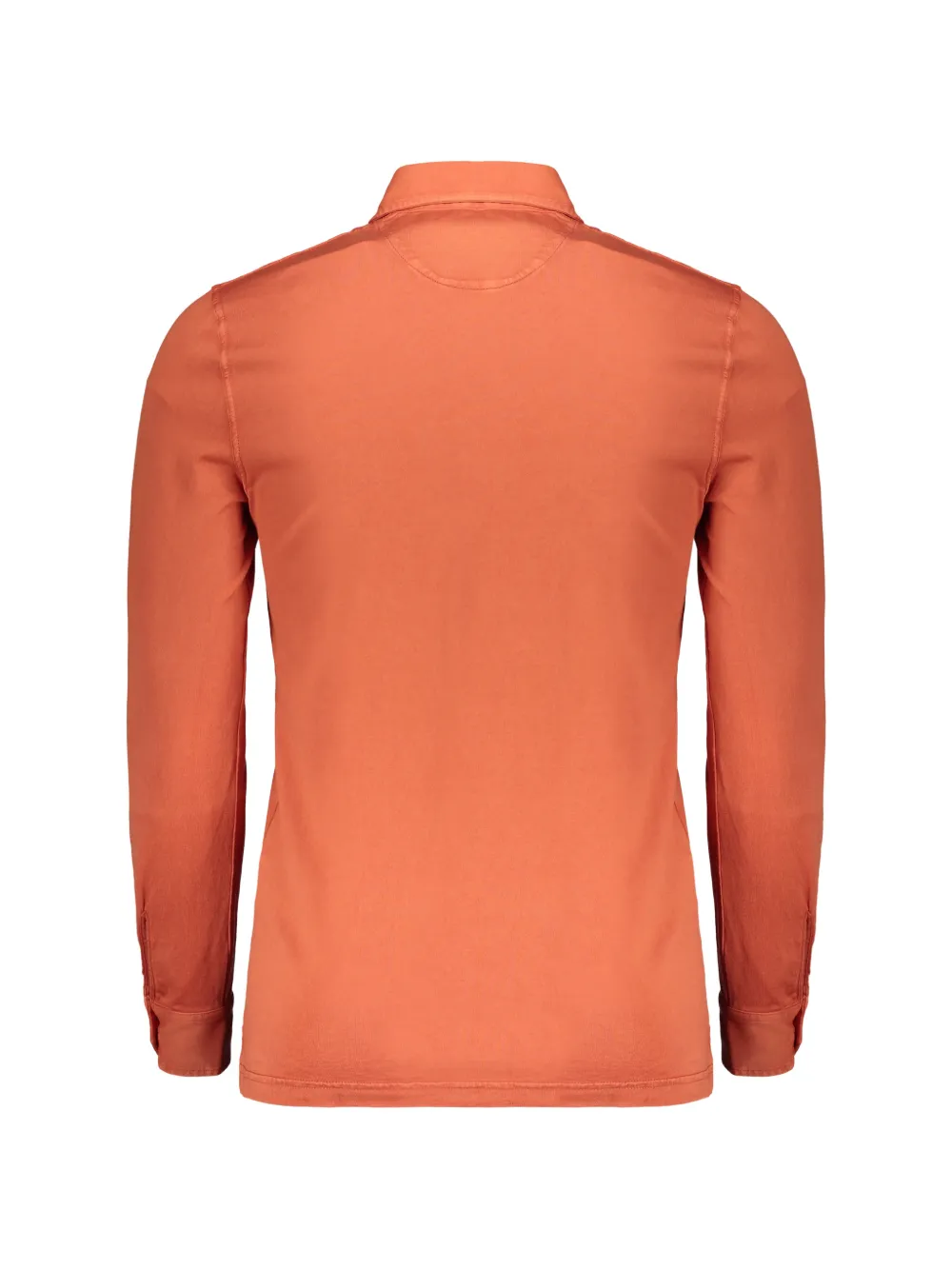 Fedeli Poloshirt met lange mouwen Oranje