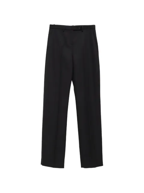 KHAITE pantalones rectos con pinzas