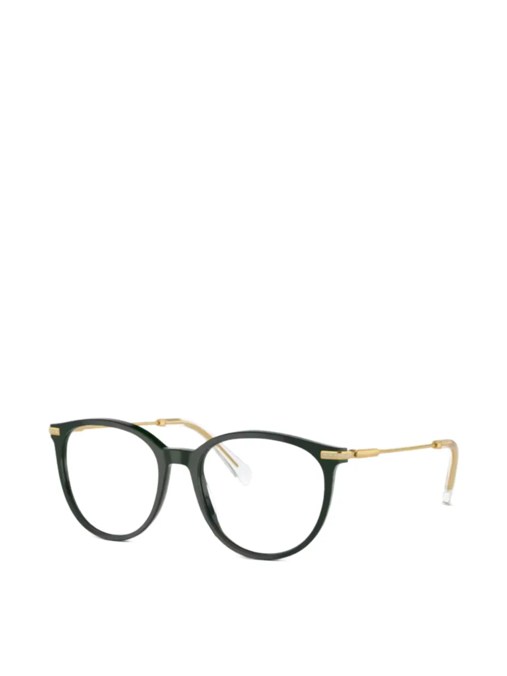 Swarovski round-frame glasses - Verde