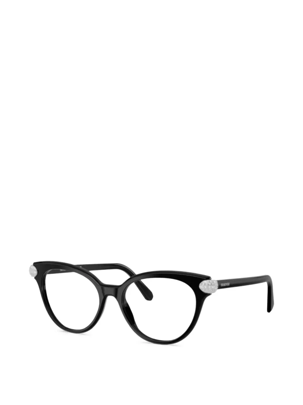 Swarovski crystal-embellished cat-eye glasses - Nero