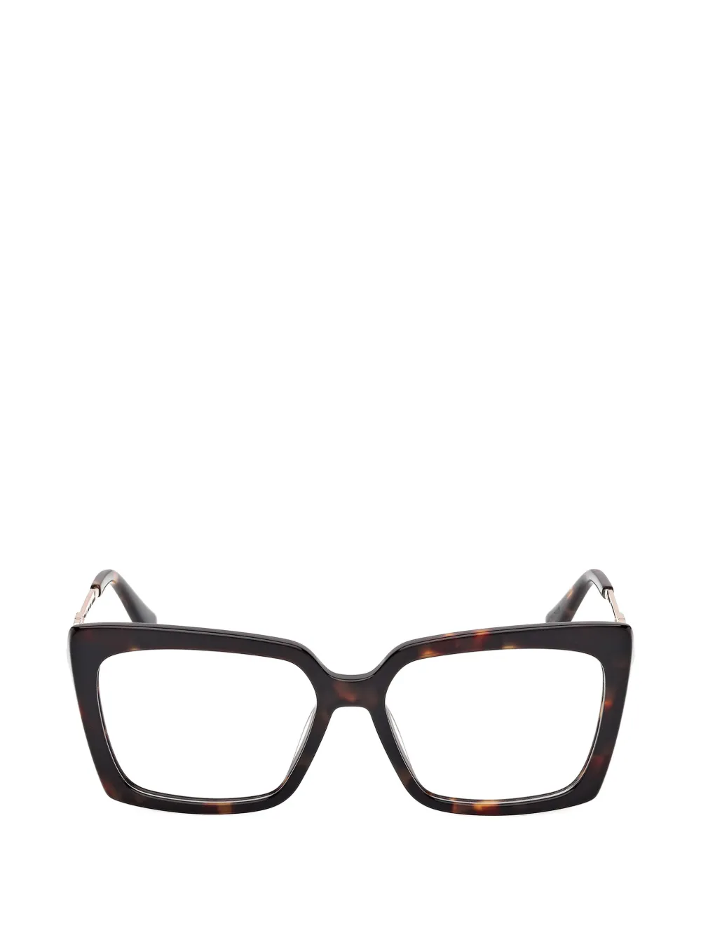 GUESS EYEWEAR square-frame glasses - Marrone