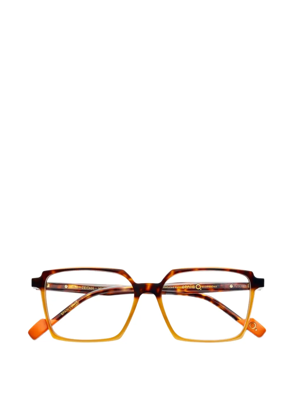 Etnia Barcelona Zeitan geometric-frame glasses - Marrone